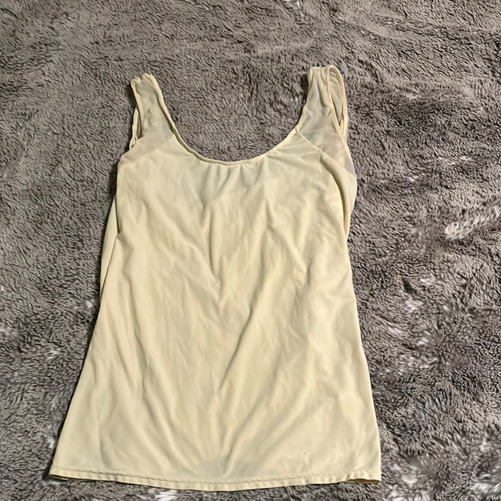 Buffbunny yellow tank top
